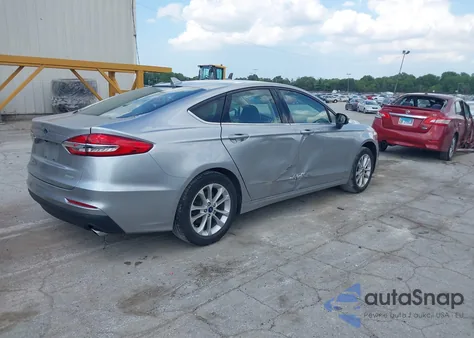 2020 Ford Fusion Se from USA, damaged, VIN 3FA6P0HDXLR162743
